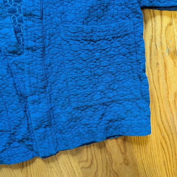 Curator SF Jules Cardigan, 2xl, Cobalt Blue - Picture 2 of 4
